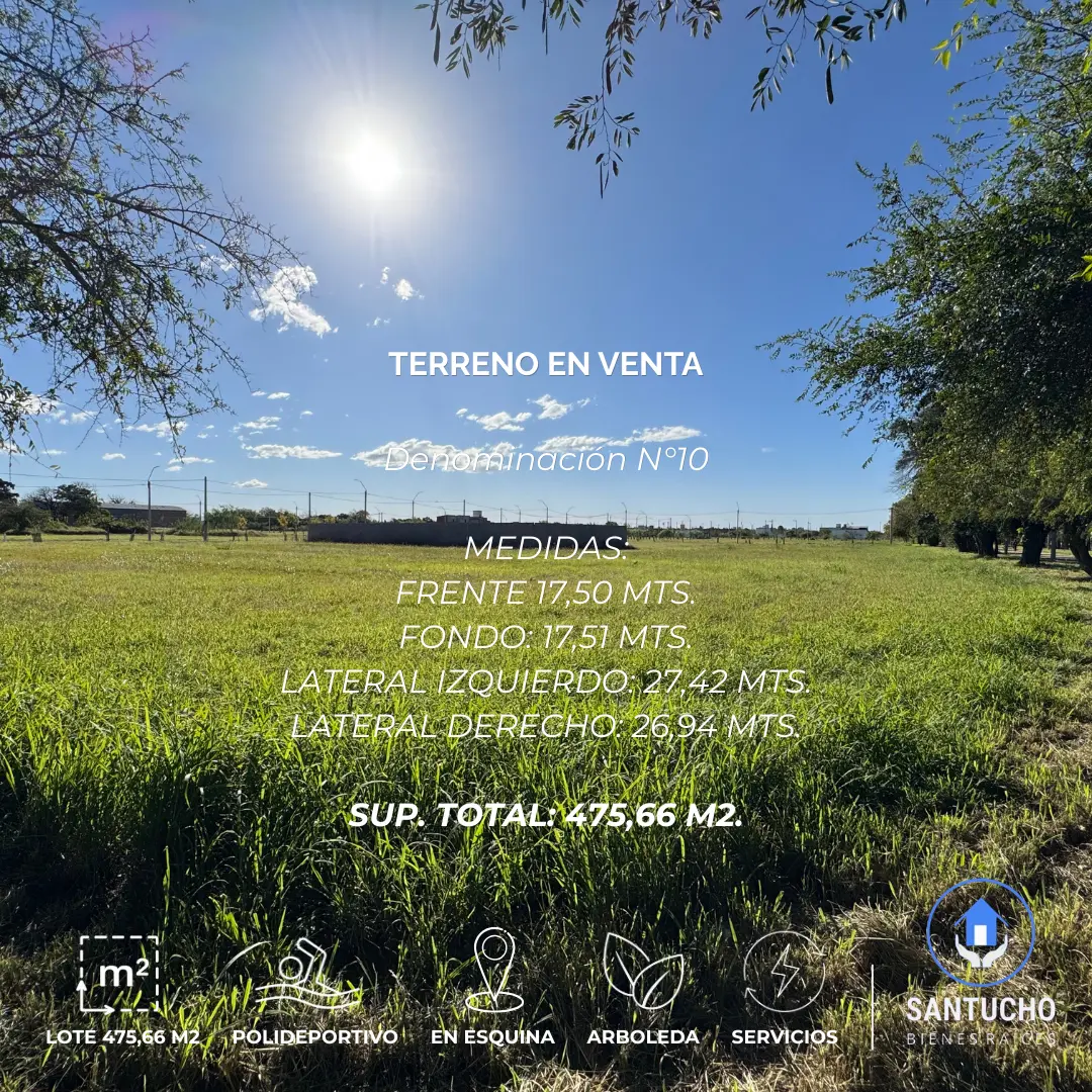 Lote en Venta en Esquina | Lote N°10 Los Ceibos – Jesús María