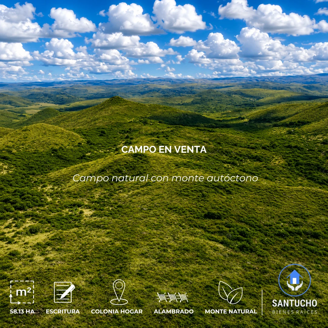 Campo en Venta | Colonia Hogar – Córdoba