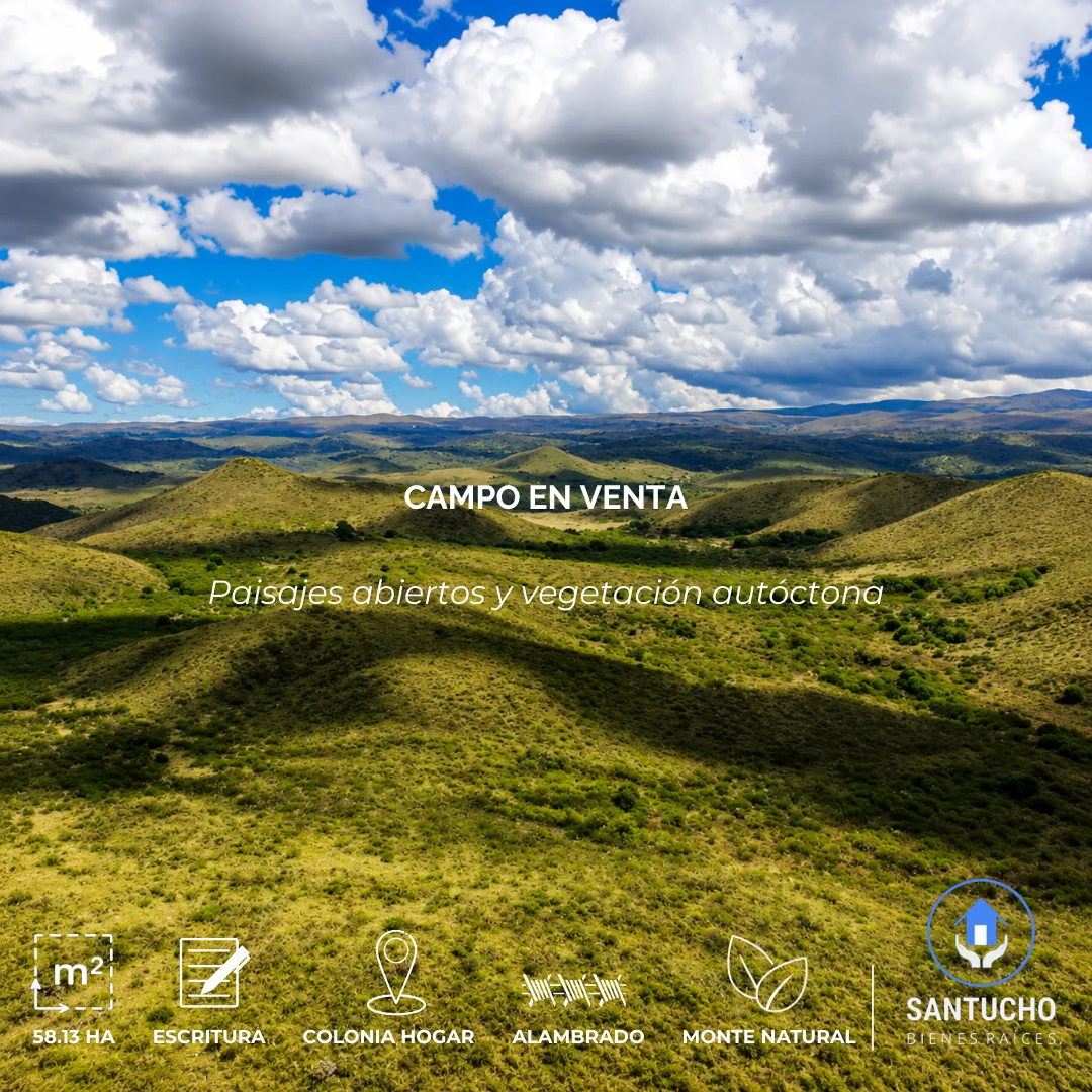 Campo en Venta | Colonia Hogar – Córdoba
