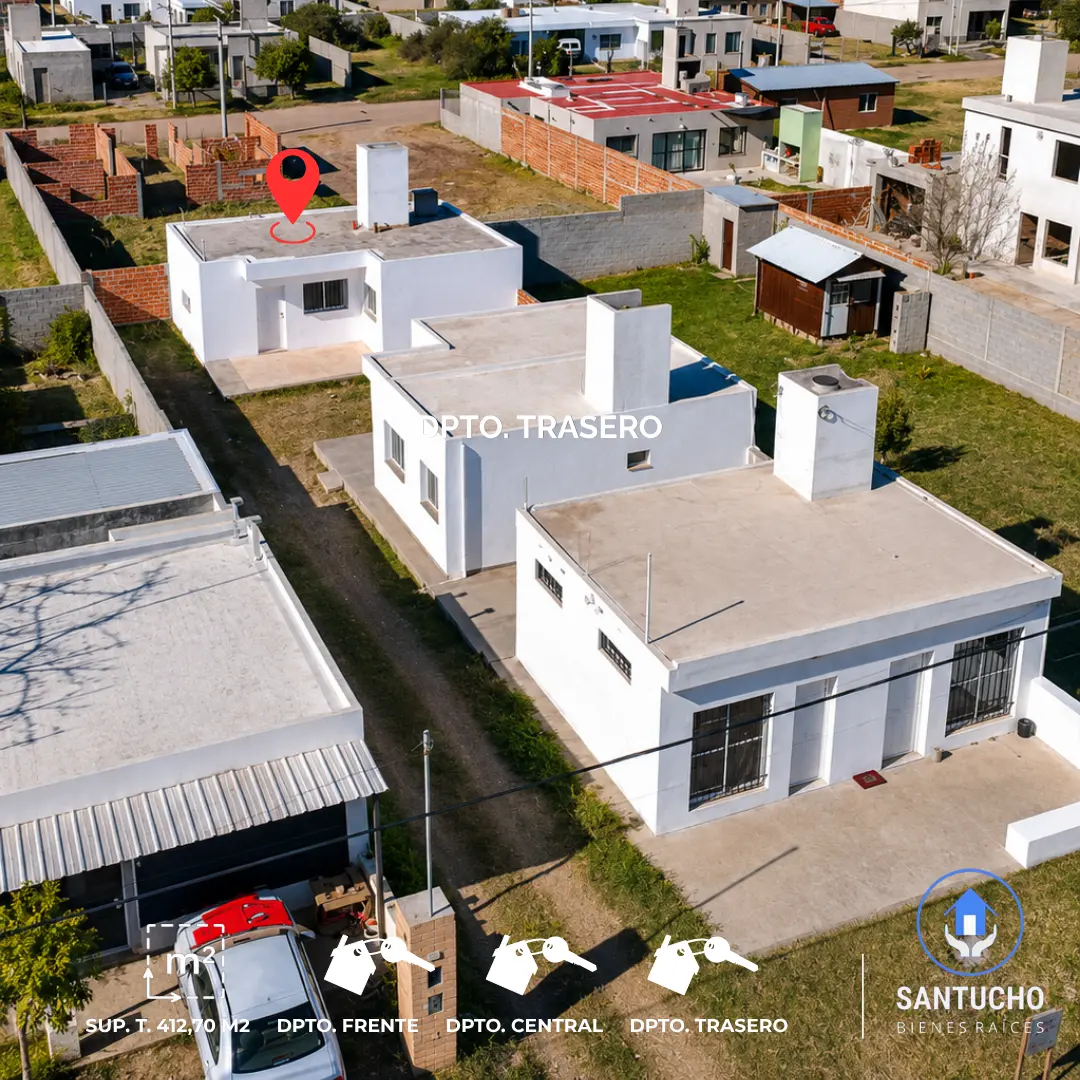 Propiedad en Venta | 3 Unidades Habitacionales – Colonia Caroya