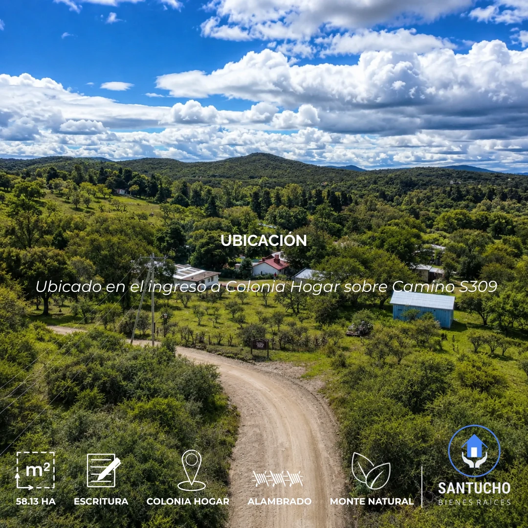Campo en Venta | Colonia Hogar – Córdoba