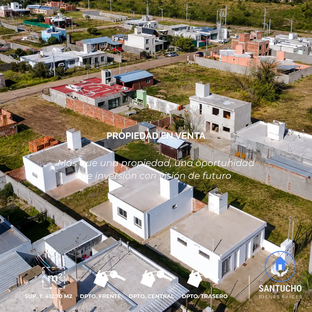 Propiedad en Venta | 3 Unidades Habitacionales – Colonia Caroya