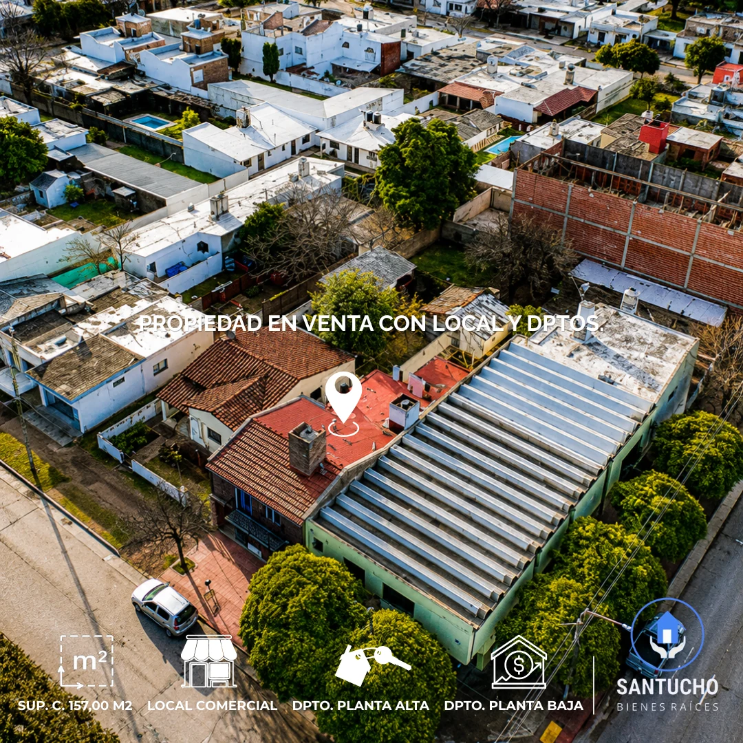 Propiedad en Venta | Local Comercial + 2 Departamentos – Jesús María