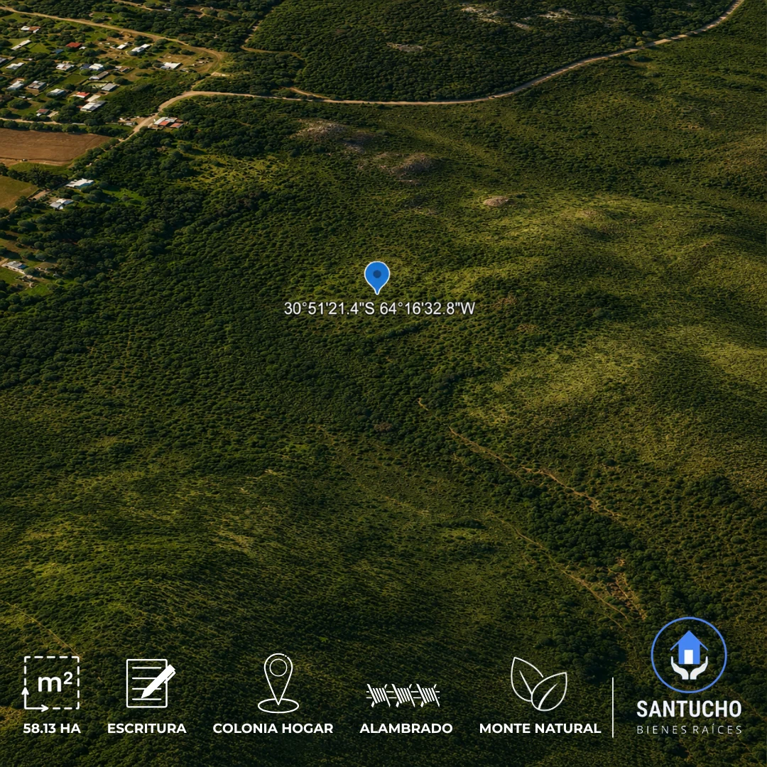 Campo en Venta | Colonia Hogar – Córdoba