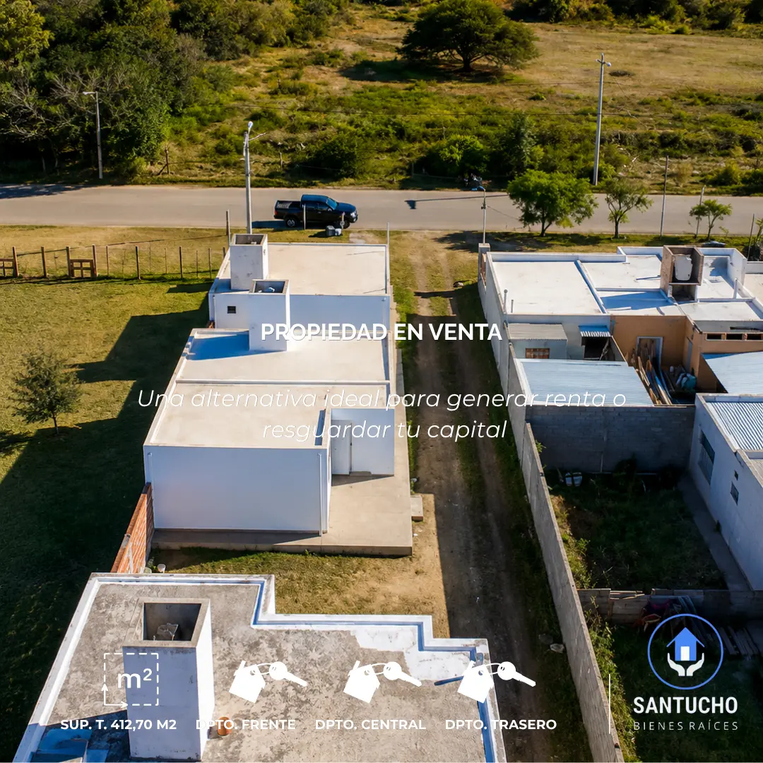 Propiedad en Venta | 3 Unidades Habitacionales – Colonia Caroya