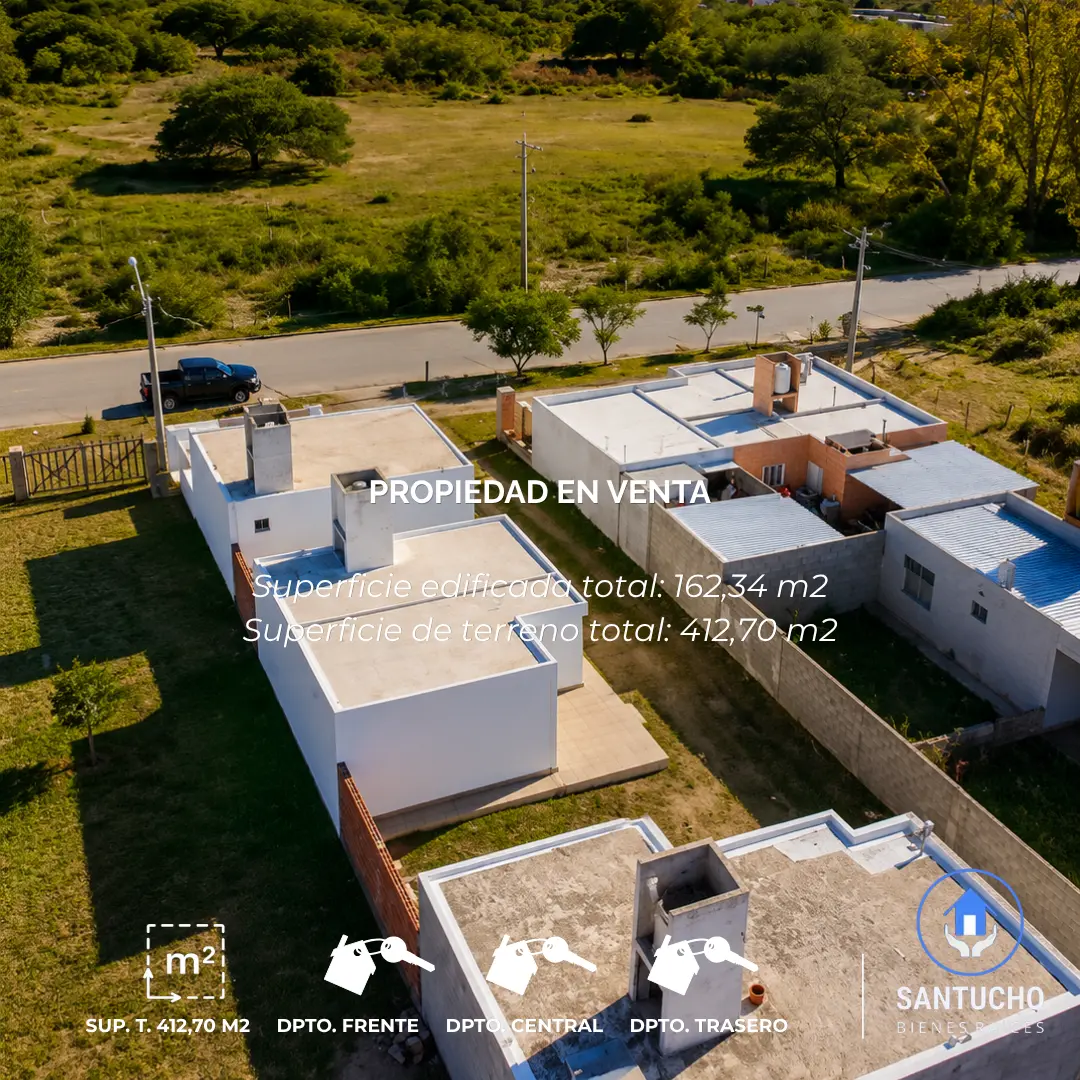 Propiedad en Venta | 3 Unidades Habitacionales – Colonia Caroya