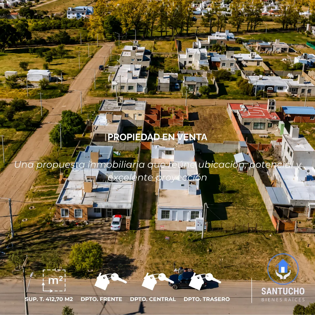 Propiedad en Venta | 3 Unidades Habitacionales – Colonia Caroya