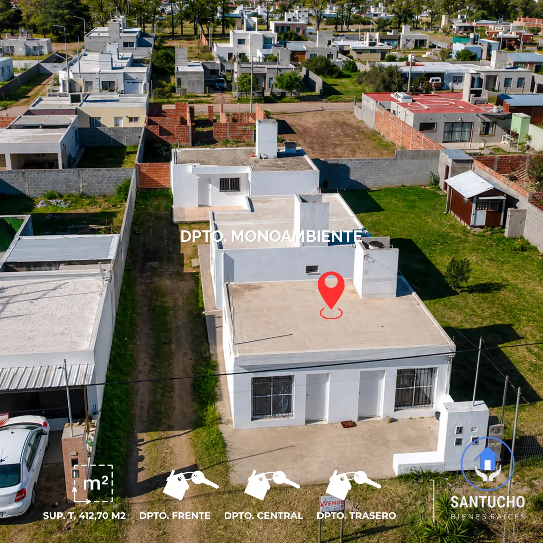 Propiedad en Venta | 3 Unidades Habitacionales – Colonia Caroya