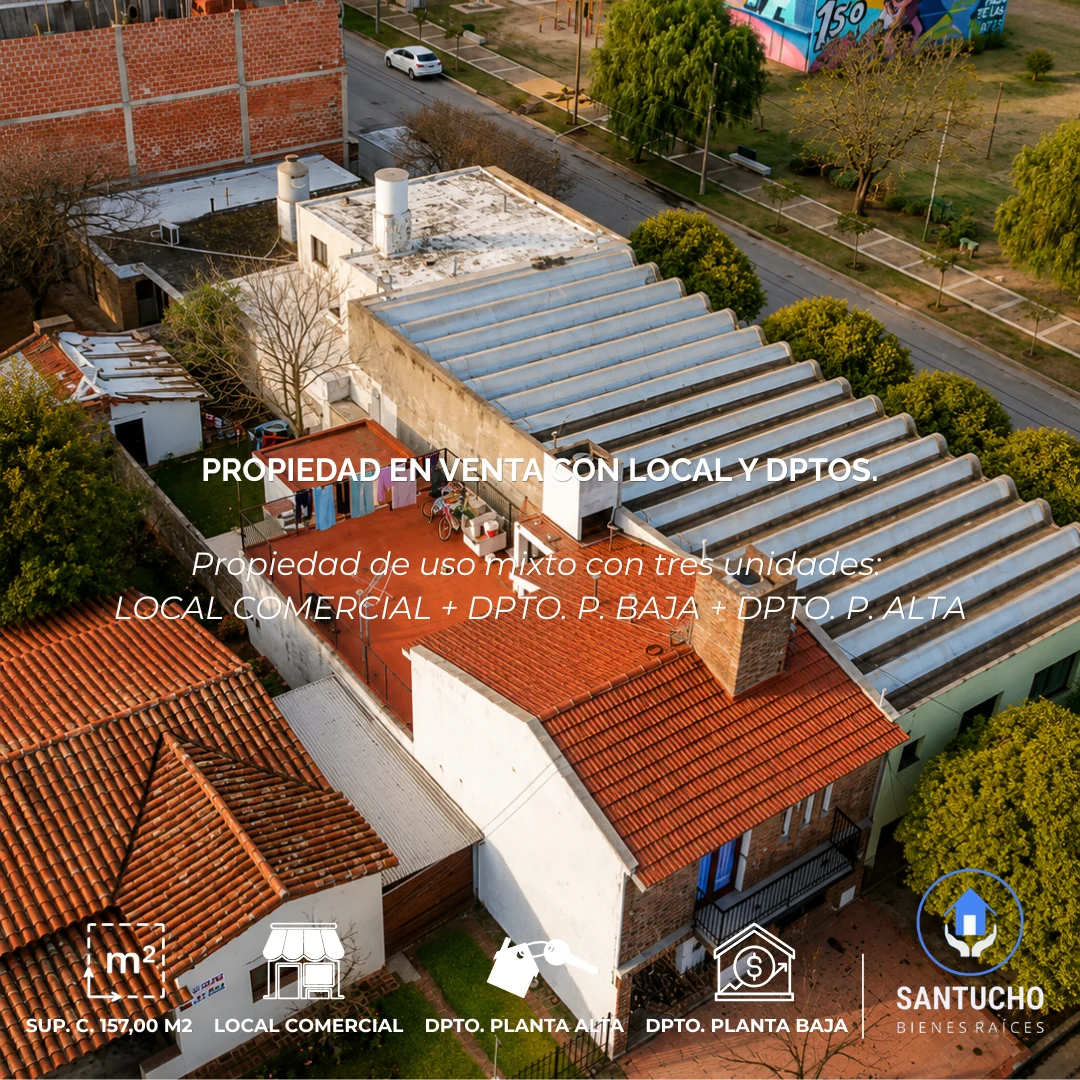 Propiedad en Venta | Local Comercial + 2 Departamentos – Jesús María
