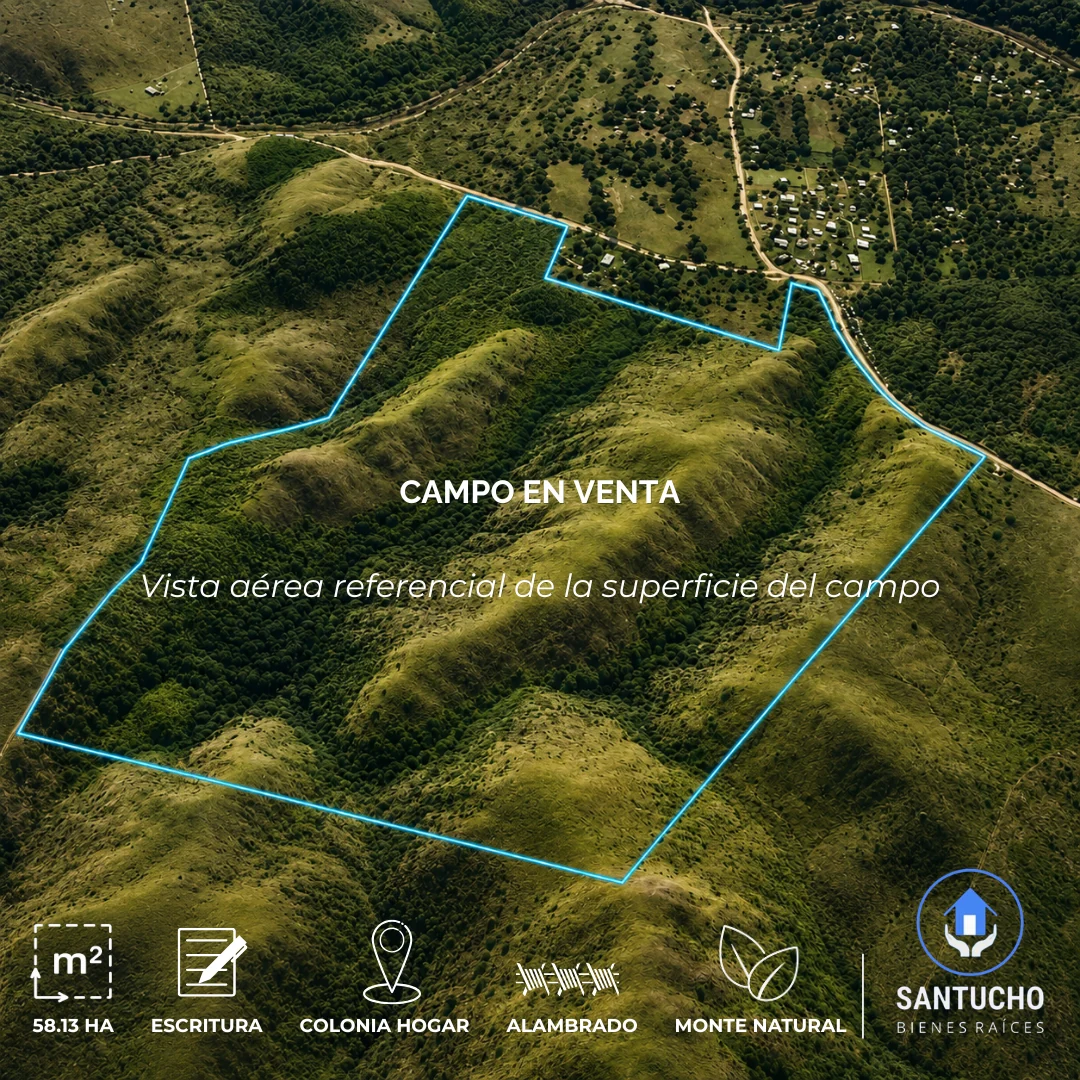 Campo en Venta | Colonia Hogar – Córdoba
