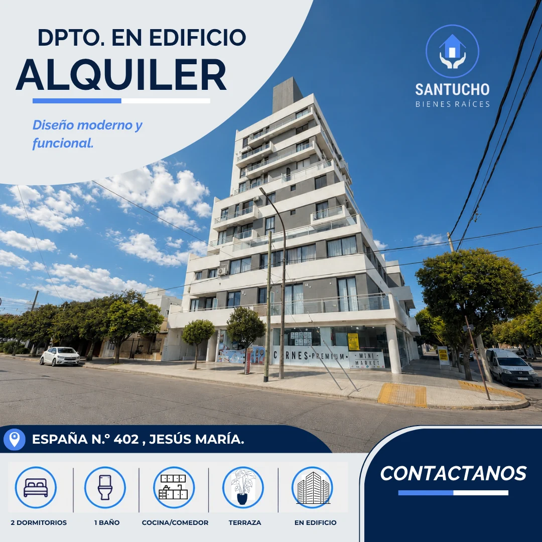 Departamento en Alquiler | Edificio Abril – Jesús María