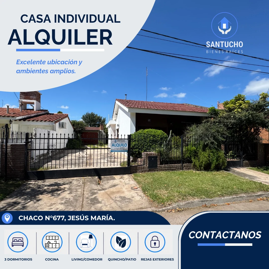 Casa en Alquiler | Jesús María