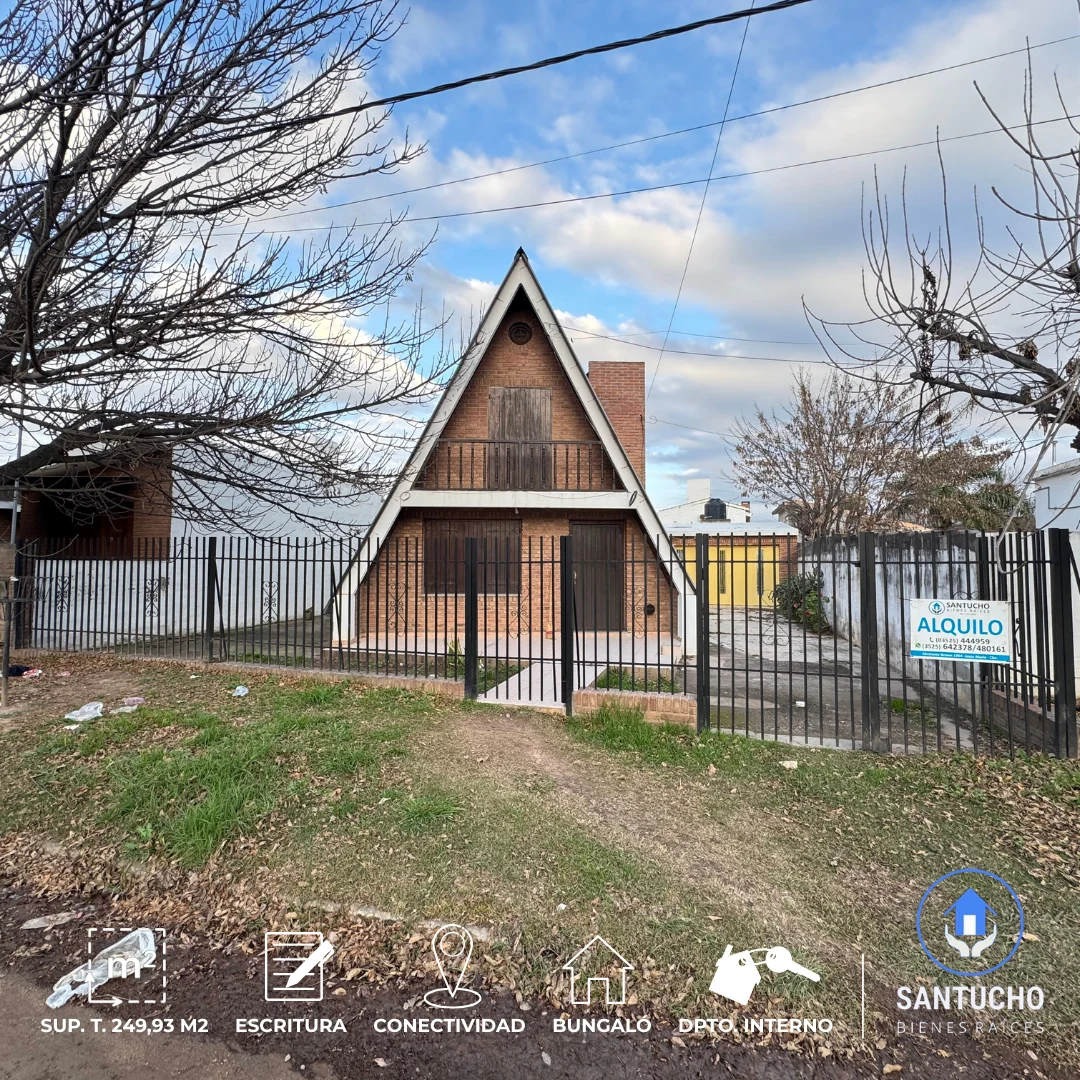 Propiedad en Venta | Dpto. Bungaló + Dpto. Interno – Colonia Caroya