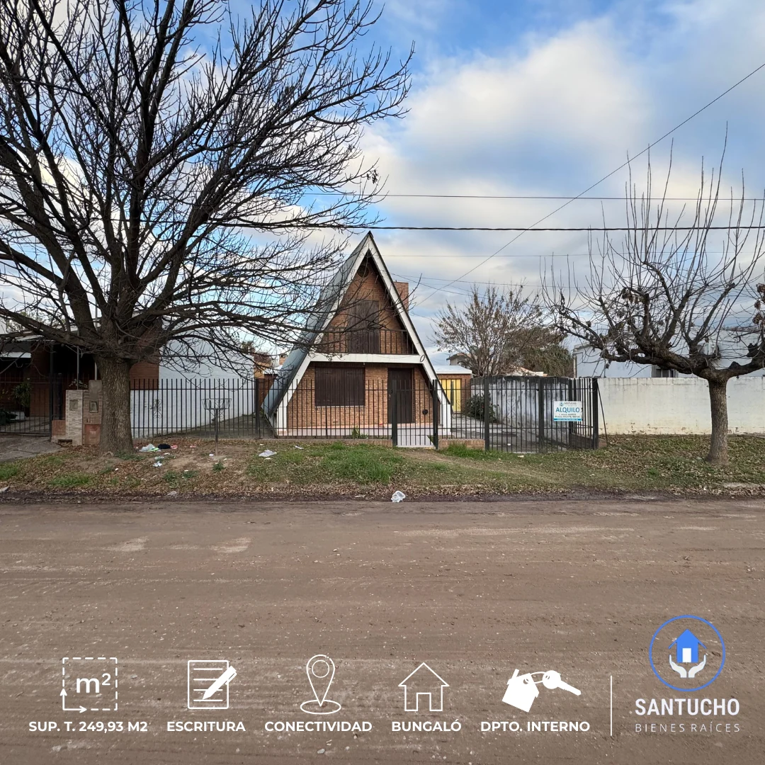 Propiedad en Venta | Dpto. Bungaló + Dpto. Interno – Colonia Caroya