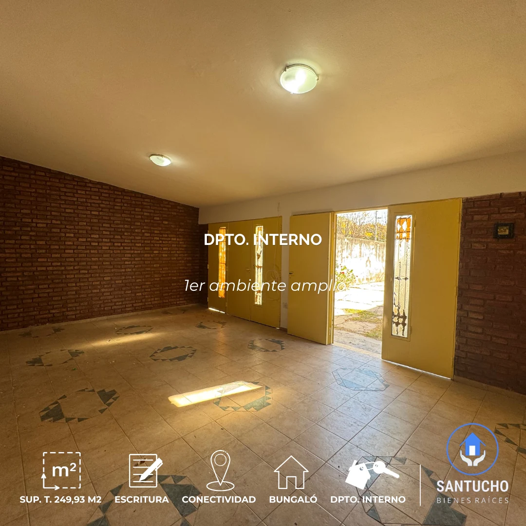 Propiedad en Venta | Dpto. Bungaló + Dpto. Interno – Colonia Caroya