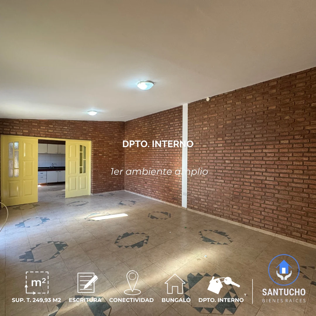 Propiedad en Venta | Dpto. Bungaló + Dpto. Interno – Colonia Caroya