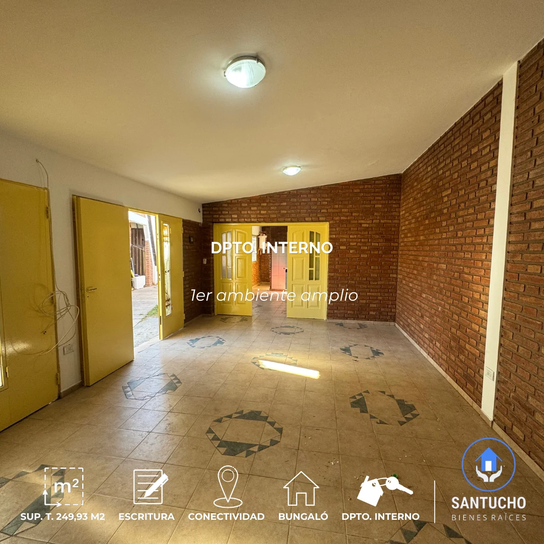 Propiedad en Venta | Dpto. Bungaló + Dpto. Interno – Colonia Caroya