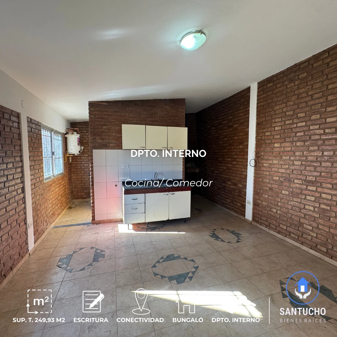 Propiedad en Venta | Dpto. Bungaló + Dpto. Interno – Colonia Caroya