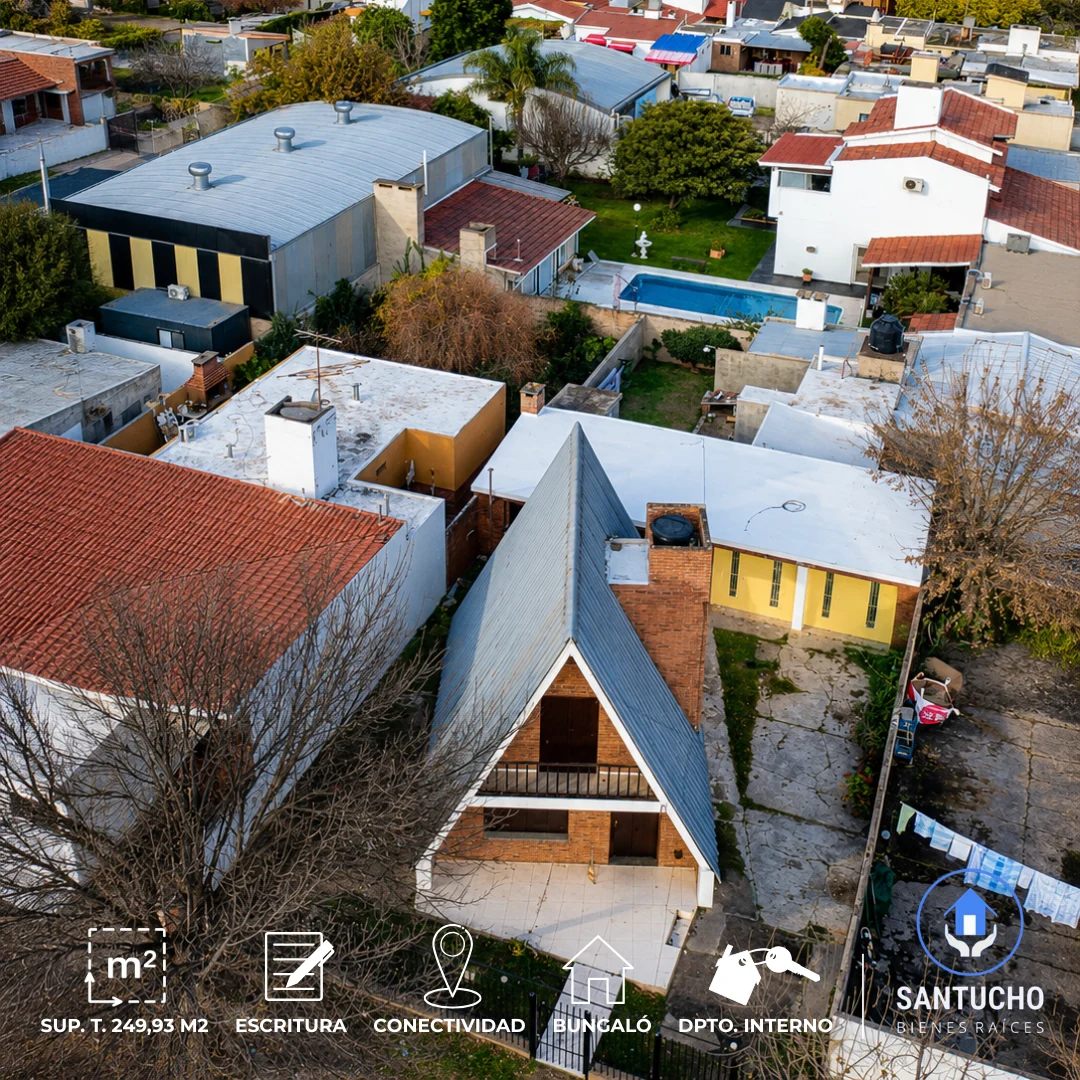 Propiedad en Venta | Dpto. Bungaló + Dpto. Interno – Colonia Caroya
