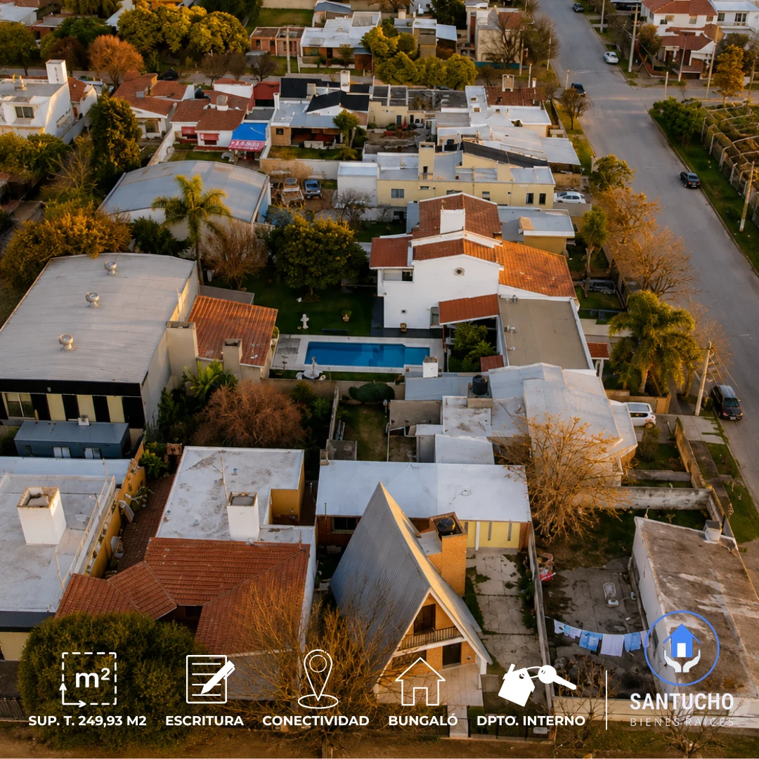 Propiedad en Venta | Dpto. Bungaló + Dpto. Interno – Colonia Caroya