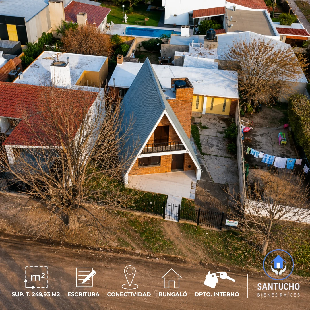 Propiedad en Venta | Dpto. Bungaló + Dpto. Interno – Colonia Caroya
