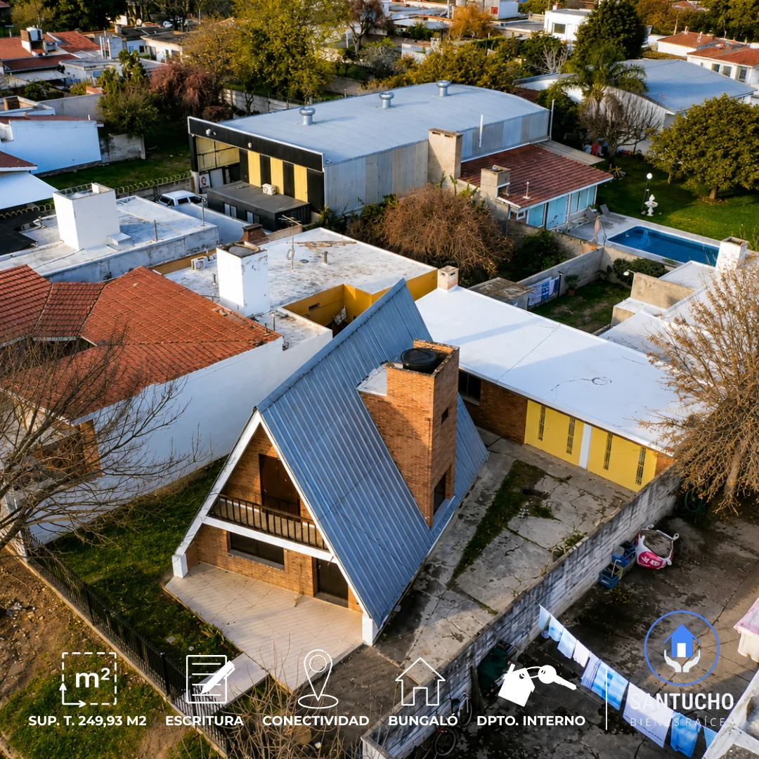 Propiedad en Venta | Dpto. Bungaló + Dpto. Interno – Colonia Caroya