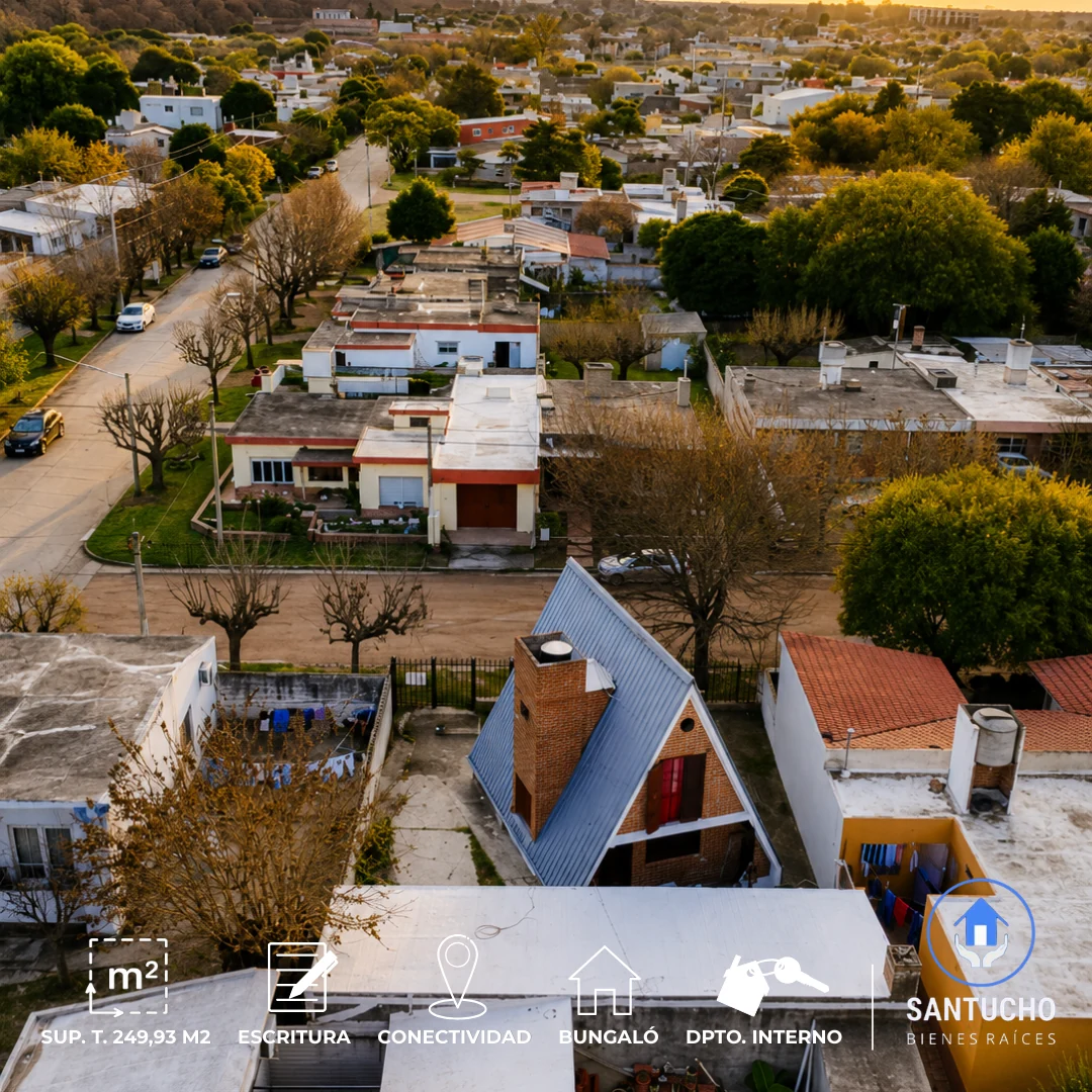 Propiedad en Venta | Dpto. Bungaló + Dpto. Interno – Colonia Caroya