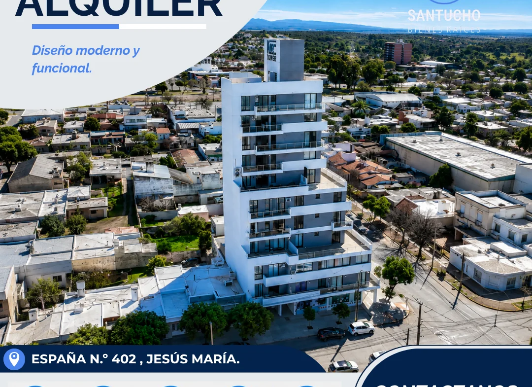 Departamento en Alquiler | Edificio Abril – Jesús María