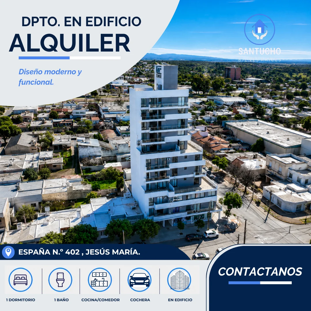 1 Departamento en Alquiler | Edificio Abril – Jesús María
