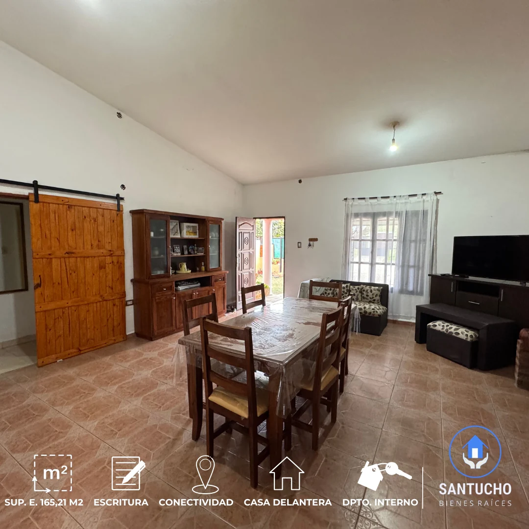 Propiedad en Venta | Casa + Departamento Interno – Colonia Caroya