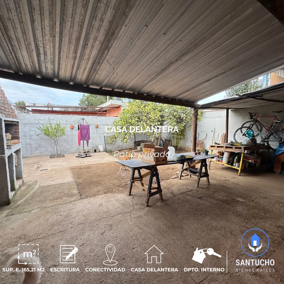 Propiedad en Venta | Casa + Departamento Interno – Colonia Caroya
