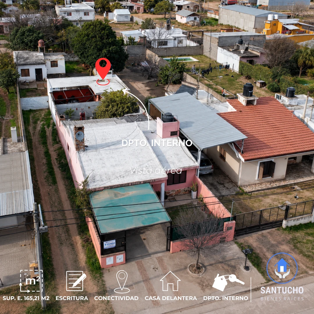 Propiedad en Venta | Casa + Departamento Interno – Colonia Caroya