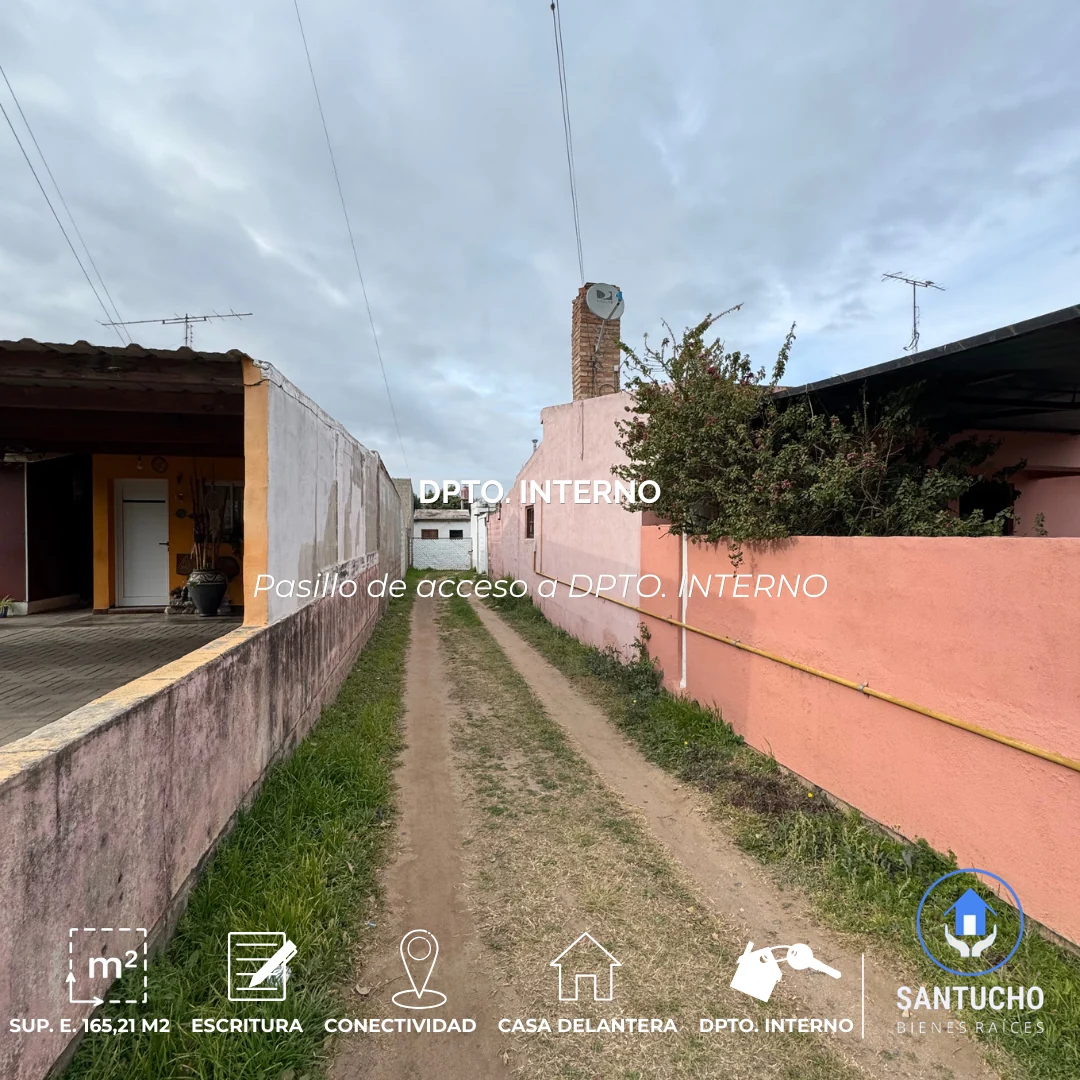 Propiedad en Venta | Casa + Departamento Interno – Colonia Caroya