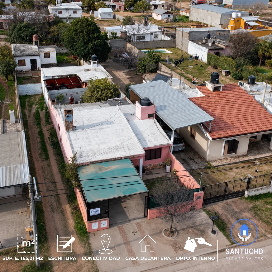 Propiedad en Venta | Casa + Departamento Interno – Colonia Caroya