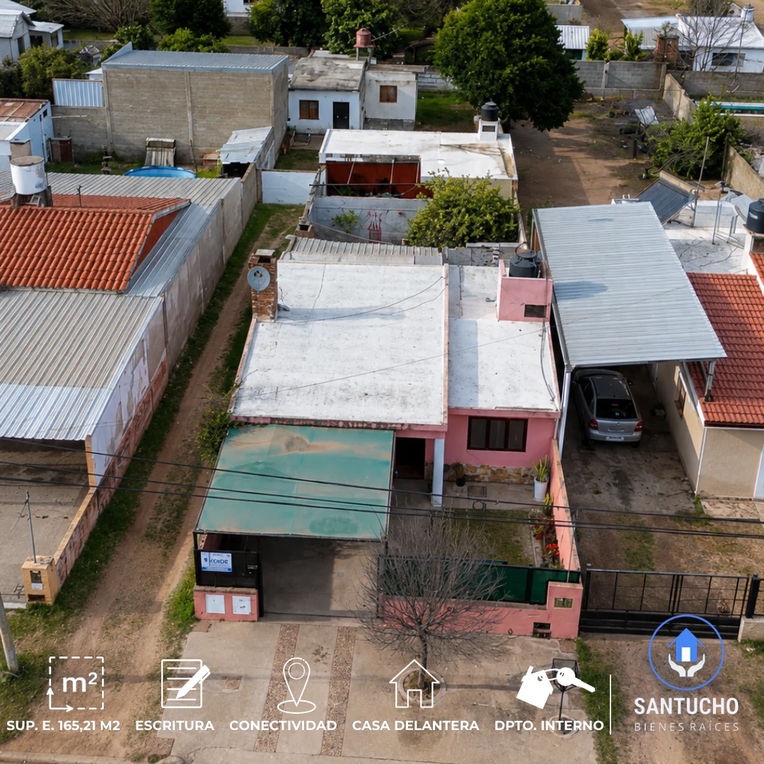 Propiedad en Venta | Casa + Departamento Interno – Colonia Caroya