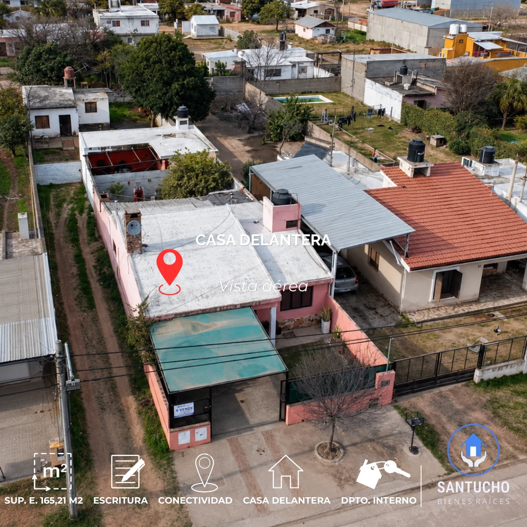 Propiedad en Venta | Casa + Departamento Interno – Colonia Caroya