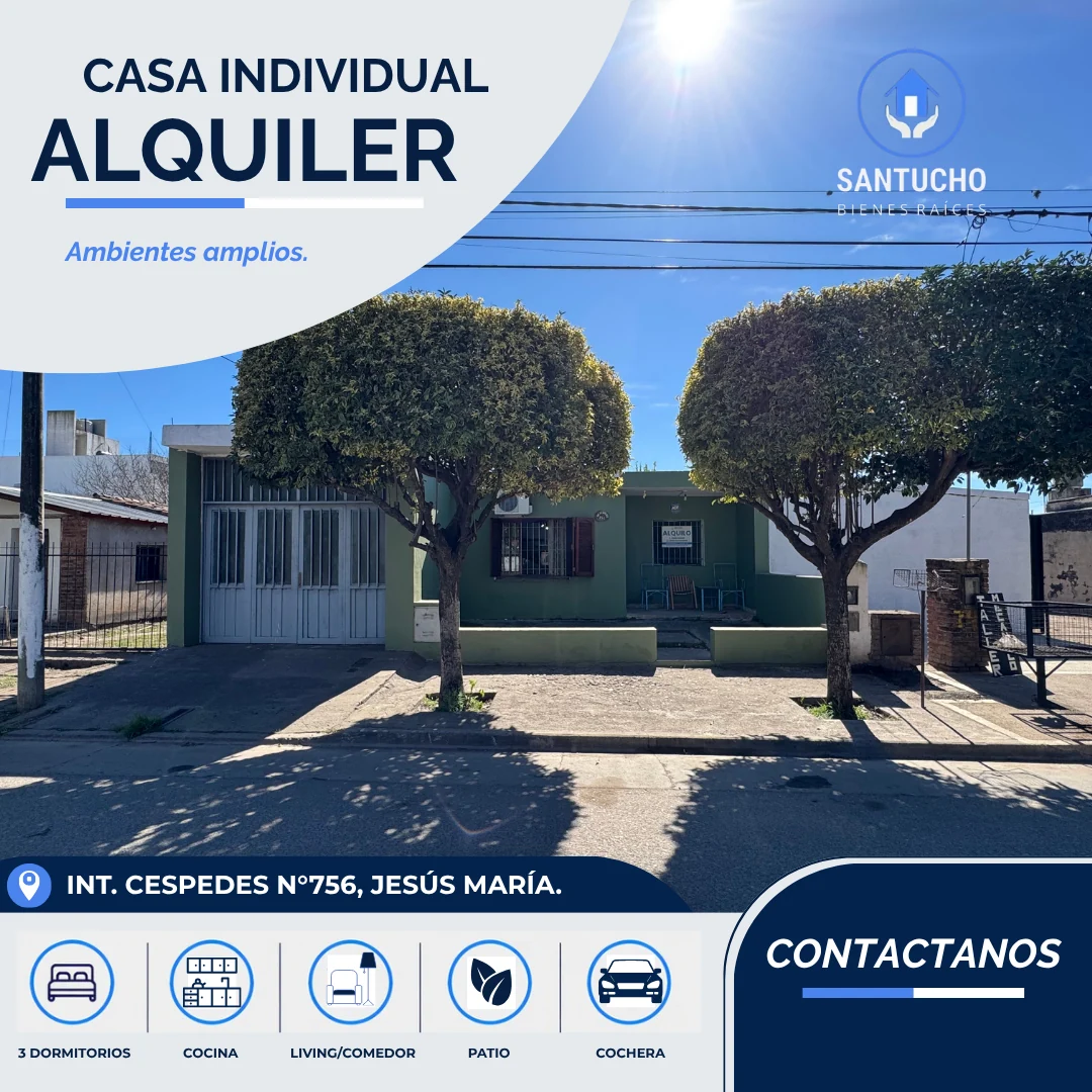 Casa en Alquiler | Jesús María