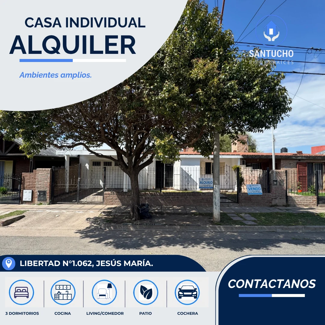 Casa en Alquiler | Jesús María